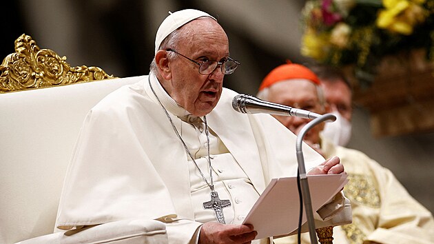 Pape Frantiek na Hod boí velikononí (16. dubna 2022)