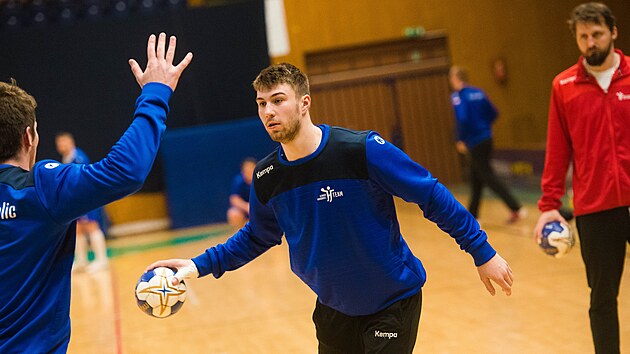 Zubresk hzenk Luk Mokovsk na trninku..