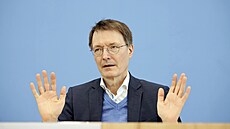 Nmecký ministr zdravotnictví Karl Lauterbach (8. dubna 2022)
