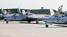 Fouga Magister v barvách finského letectva