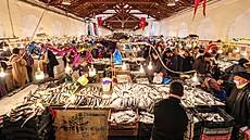 Tuniské trhy během prvního dne ramadánu (2. dubna 2022)