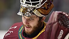 Jihlavský branká� Maxim �ukov.