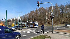 Do hry o novou tra tramvaje na liberecké sídlit Rochlice se vrací i varianta...