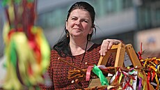 Etnografka Ostravského muzea Markéta Palowská.