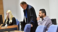 Roman �echmánek pronesl u soudu záv�re�nou �e�. Do rozsudku, v po�adí �tvrtého...