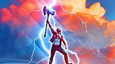Z plakátu filmu Thor: Láska jako hrom