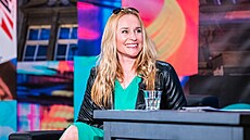 Lucie Výborná v talkshow 7 pád� Honzy D�dka 