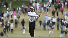 Tiger Woods na golfovém Masters v August