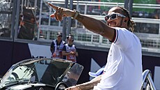 Lewis Hamilton na Velké ceně Austrálie
