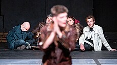 Z p�edstavení Volání divo�iny / London calling: Vojt�ch Dvo�ák, Tomá� Milostný,...