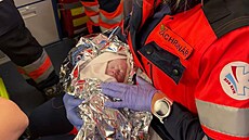 Malý Mark se narodil v sanitce při převozu do porodnice.
