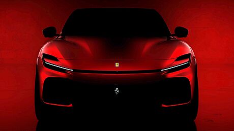 Ferrari mluví o svém prvním SUV Purosangue jako o FUV, neboli Ferrari Utility...