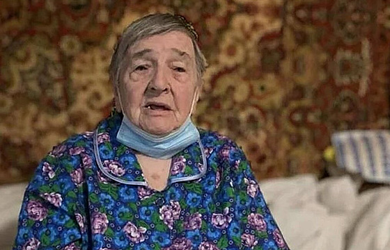 Jednadevadesátiletá Vanda Semjonovna Objedková zemela pi ruském obléhání...