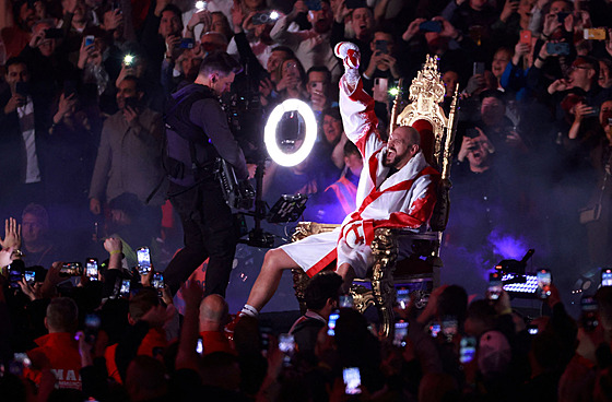Tyson Fury míí ke svému poslednímu zápasu.