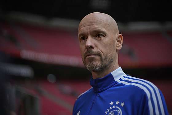 Erik ten Hag, trenér fotbalového Ajaxu Amsterdam.
