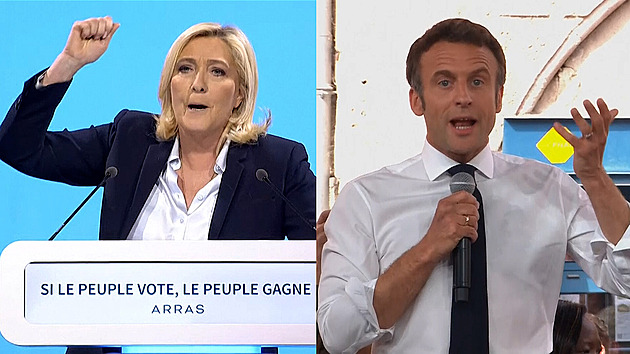 Začíná druhé kolo francouzských voleb. Zemi povede Macron, nebo Le Penová