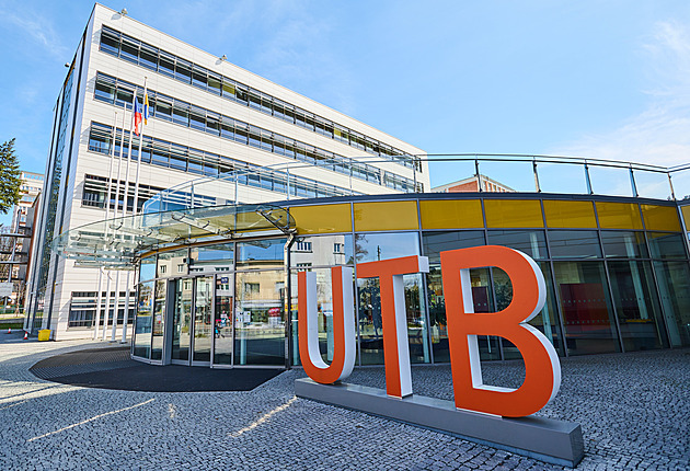 Budova fakulty humanitních studií Univerzity Tomáe Bati ve Zlín (duben 2022)