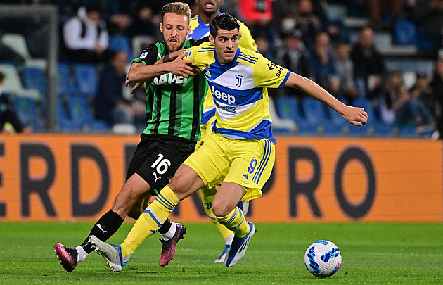 Juventus díky gólu Keana v závěru otočil dohrávku v Sassuolu