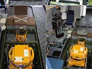 Instalace kamery LMK-1000 v trupu An-30 na pracoviti operátora