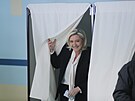 Marine Le Penová odvolila ve mst Hénin-Beaumont v regionu  Hauts-de-France....