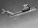 Druhý prototyp XP6M-1 v letu
