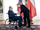 Prezident Milo Zeman pijal na Praském hrad polského prezidenta Andrzeje...