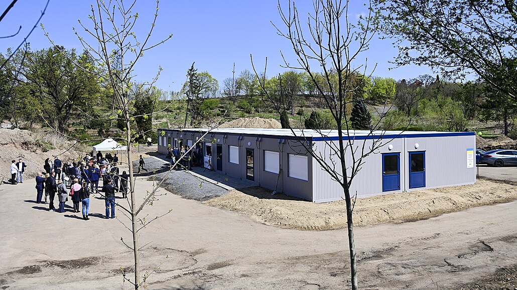 V Praze se otev�elo centrum pro ukrajinské matky s d�tmi. (27. dubna 2022)
