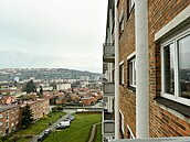 Pohled z Morýsových domů ve Zlíně.