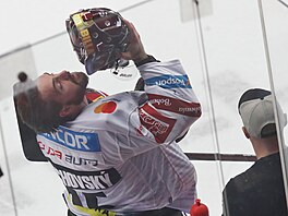 5. z�pas fin�le hokejov� extraligy, T�inec - Sparta. G�lman Sparty Mat�j...