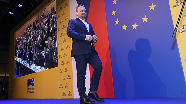 Marian Jure�ka obh�jil post ��fa lidovc�. (23. dubna 2022)