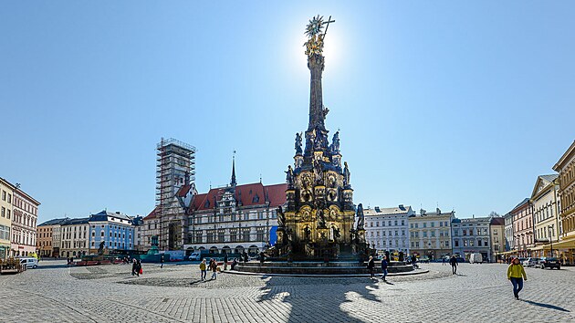 Sloup Nejsvtj Trojice vOlomouci je zaazen mezi svtov ddictv UNESCO.