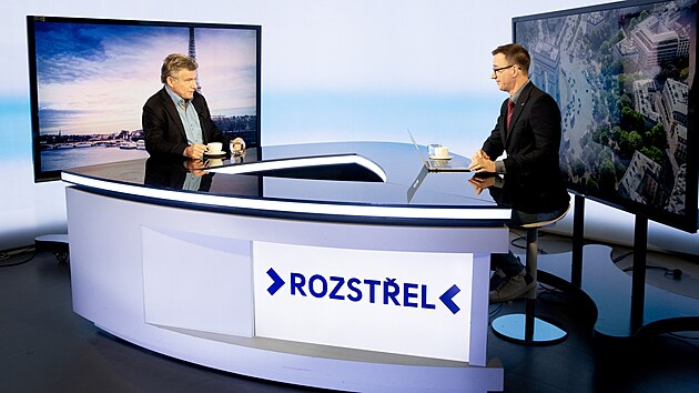 Hostem po�adu Rozst�el je Jan Eichler z �stavu mezin�rodn�ch vztah�. (21. dubna 2022)