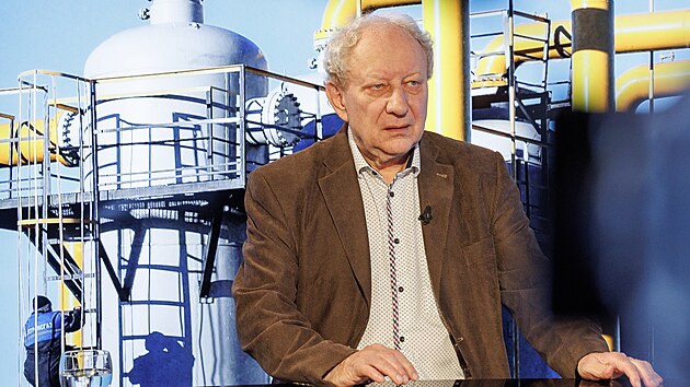 Hostem pořadu Rozstřel je Vladimír Štěpán energetický analytik společnosti ENAS. (28. dubna 2022)