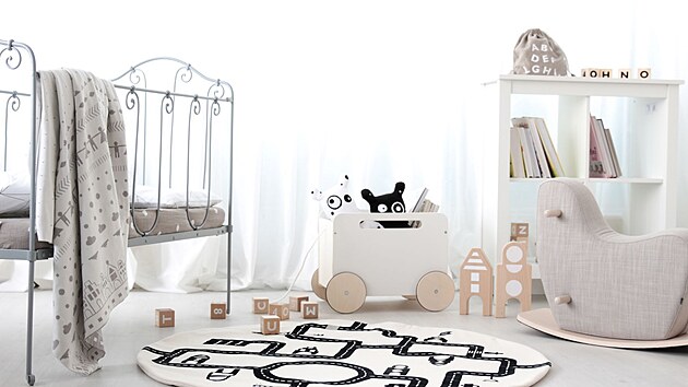 Slovinská značka Ooh noo potěší dětským nábytkem, hračkami i textilem.