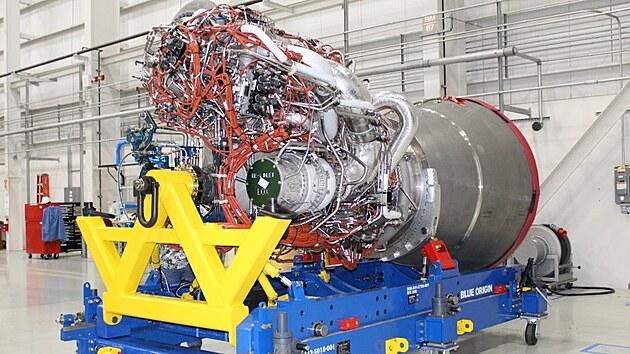 Motor BE-4 spolenosti Blue Origin pro raketu Vulcan