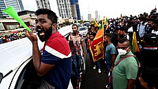 Ekonomické protesty na Srí Lance (17. dubna 2022) | na serveru Lidovky.cz | aktuální zprávy