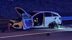 Tragická dopravní nehoda veer zablokovala Praský okruh ve smru na D1. (26....
