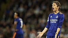Rozzlobený Luka Modri (Real Madrid)