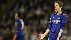 Rozzlobený Luka Modri� (Real Madrid)