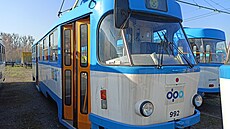 Model T3 s vadnými trak�ními motory. Dopravní podnik jej nabízí za minimální...