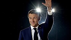 Znovuzvolený francouzský prezident Emmanuel Macron