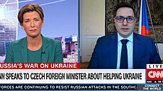 �eský ministr zahrani�í Jan Lipavský vyslovil v rozhovoru se CNN p�ání, aby...