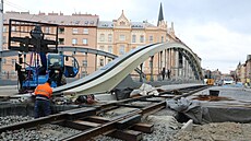 V Olomouci míí do finie pestavba dleitého mostu na Masarykov tíd...