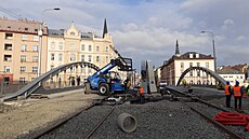 V Olomouci míí do finie pestavba dleitého mostu na Masarykov tíd...