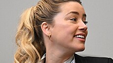 Amber Heardová u soudu (Fairfax, 19. dubna 2022)