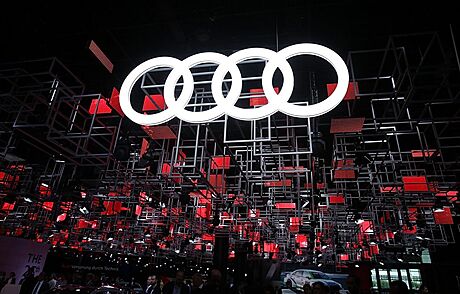 Logo automobilky Audi - ilustraní snímek