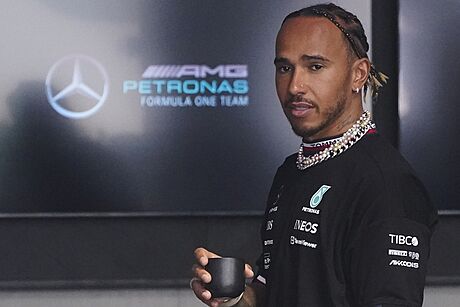 Lewis Hamilton ze stáje Mercedes v Miami