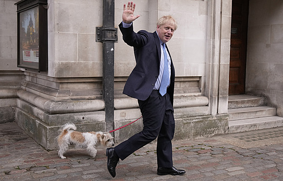 Pro svého zastupitele v Londýn hlasoval i premiér Boris Johnson. (5. kvtna...