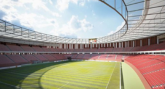 Jako předloha pro návrh nového brněnského fotbalového stadionu posloužilo týmu...