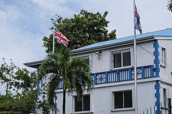 Kancelá guvernéra Britských Panenských ostrov v hlavním mst Road Townu (2....